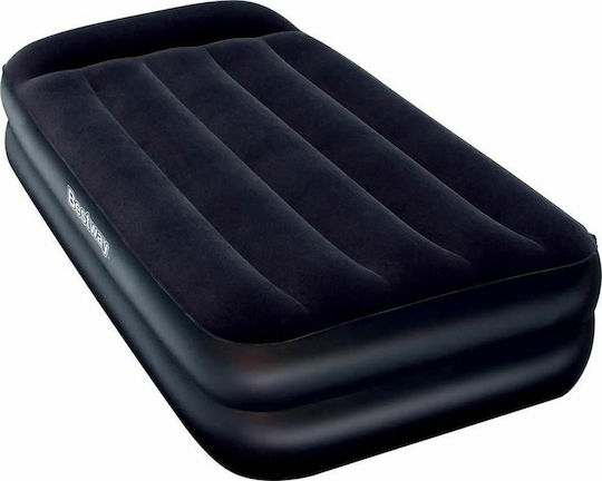 Bestway Inflatable Sleeping Mattress Single with Integrated Pump 191x97x46cm Blue