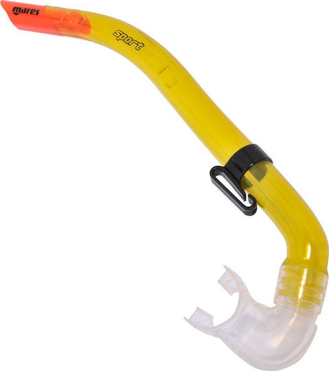 Mares Sport Snorkel Yellow with Silicone Mouthpiece