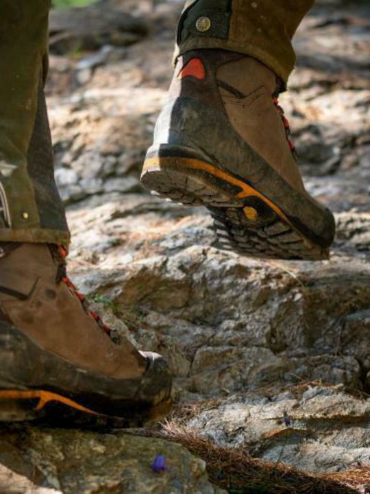 Crispi Wasatch GTX Водоустойчиви гумени ботуши за лов Гор-текс в цвят Кафяв