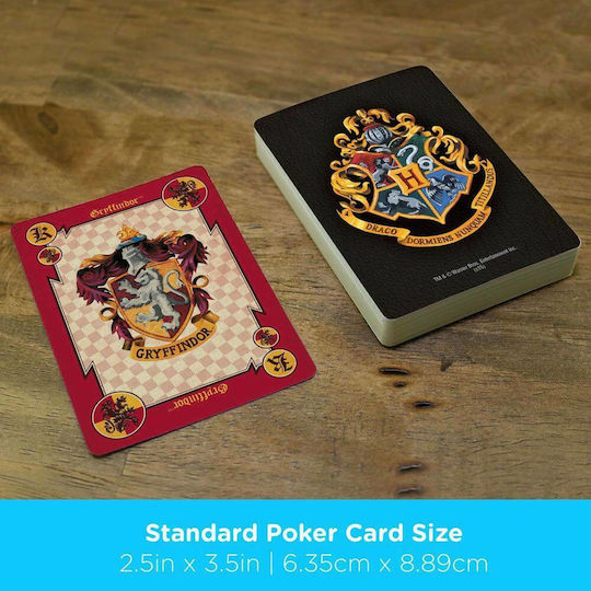 Aquarius Crests Collectible Playing Cards Harry Potter Laminated for Poker