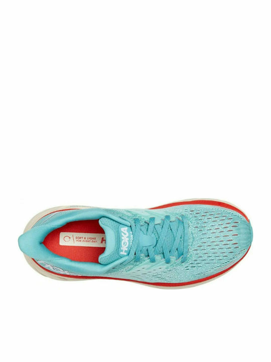 Clifton 8 Sport Shoes Trail Running Turquoise