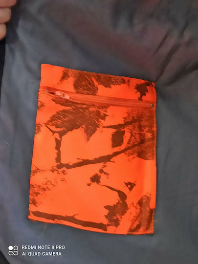 Dispan Hunting Vest Camouflage Κυνηγίου Camo/ Orange Orange
