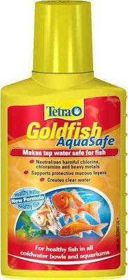 Tetra Goldfish AquaSafe Βελτιωτικό Νερού Ενυδρείου για Προστασία Περιβάλλοντος 100ml