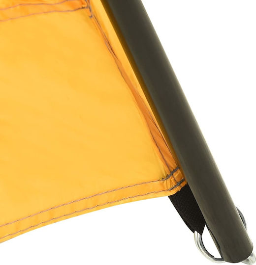 vidaXL Pool-Sonnenschutz Poolabdeckung Gelb 500x433x250 cm Stoff 500x433cm 1Stück