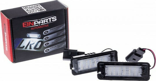 Einparts Светлини за регистрационната табела LED за Volkswagen Поло Seat / VW 2бр