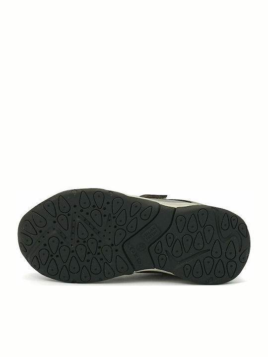 Calco Kids Sneakers Anatomic with Scratch Brown