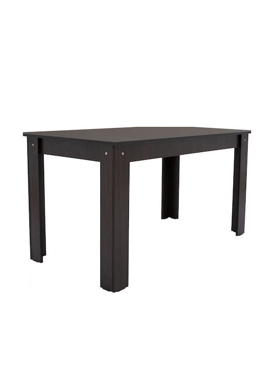 Kelvin Table Kitchen Wooden Wenge 140x80x77cm