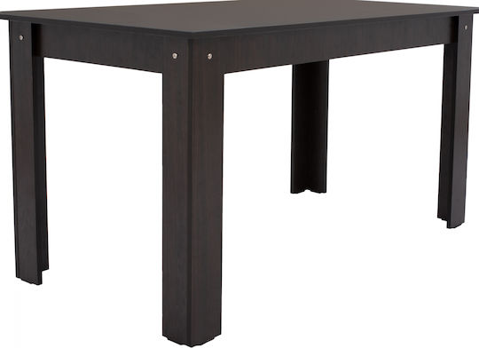 Kelvin Masă Bucătărie Wenge 140x80x77buc