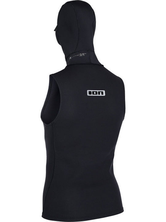 ION HOODED NEO VEST 2/1 BLACK