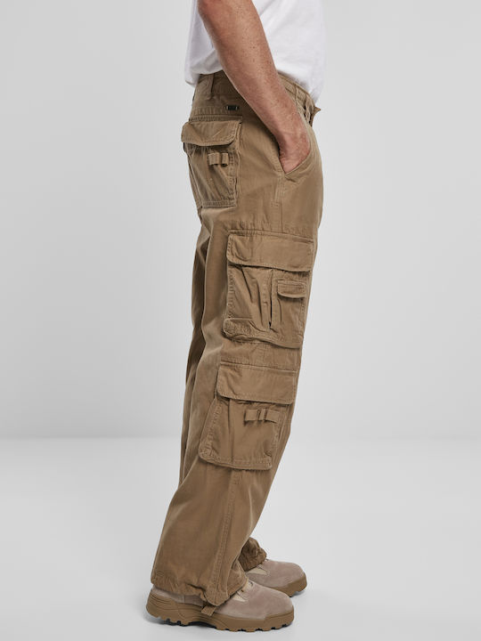 Trousers Cargo in Loose Fit Beige