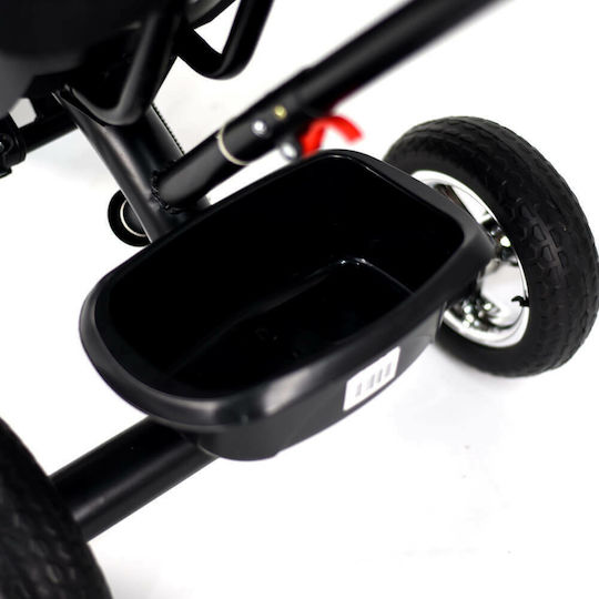 Bebe Stars Forza Kids Tricycles with Parental Handle for 9 Months Gray