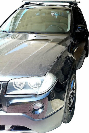 Menabo Autodachträger Aluminium für BMW X3 2003-2010 mit Dachträgerfüßen und Schloss