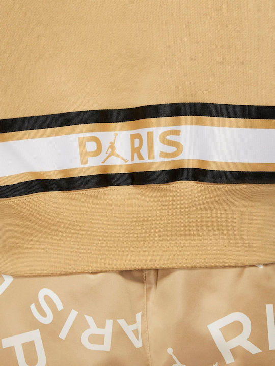 Paris Saint-Germain Суитшърт с Качулка Бежов