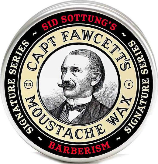 Captain Fawcett's Κερί Περιποίησης για Γένια και Μουστάκι Barberism 15ml
