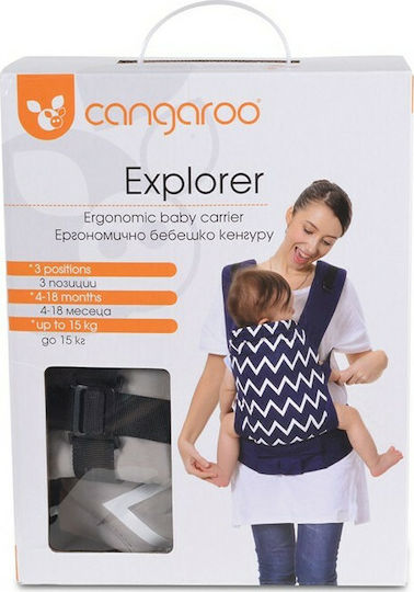 Cangaroo Baby Carrier Explorer Blue