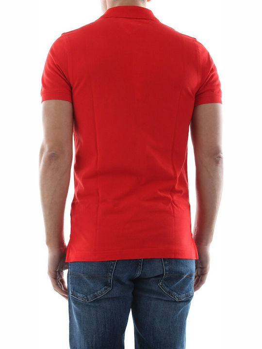 Tommy Hilfiger Herren Kurzarmshirt Polo Rot DM0DM08068-XNL