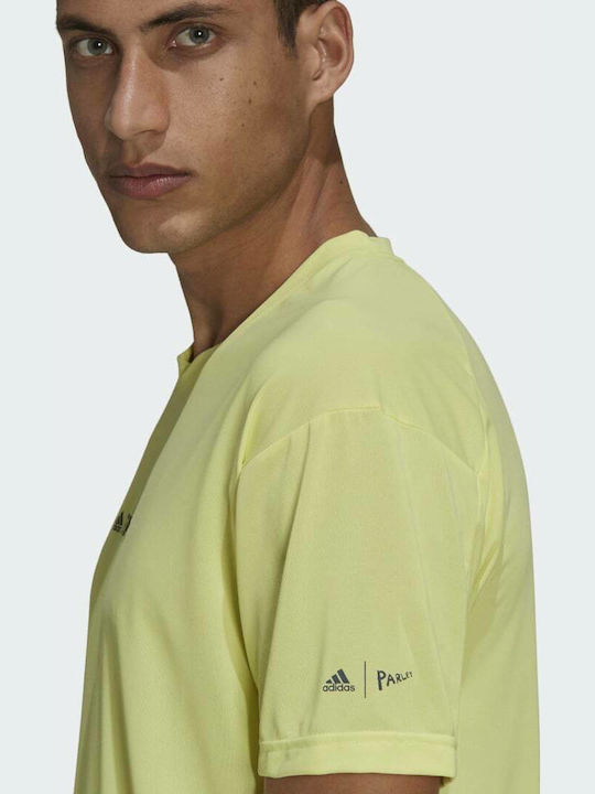 Terrex Parley Agravic Trail Athletic Short Sleeve T-shirt Pulse Yellow
