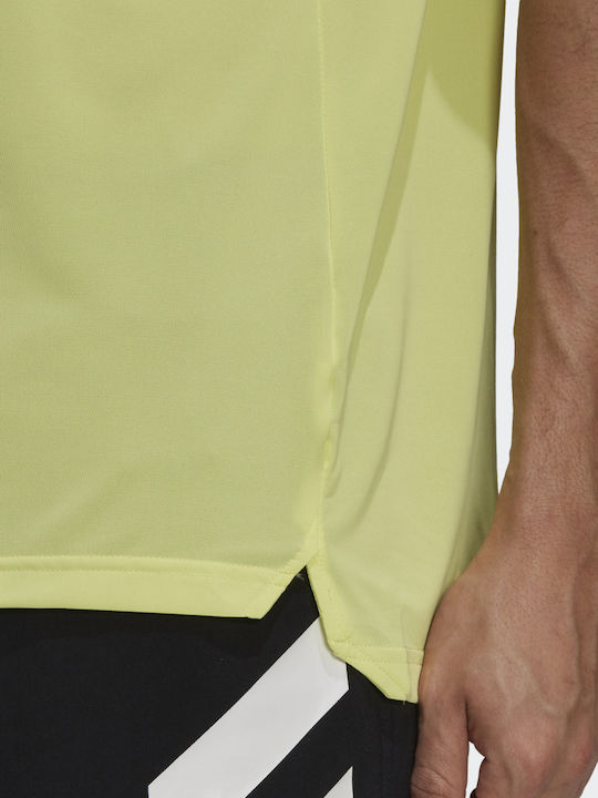 Terrex Parley Agravic Trail Athletic Short Sleeve T-shirt Pulse Yellow