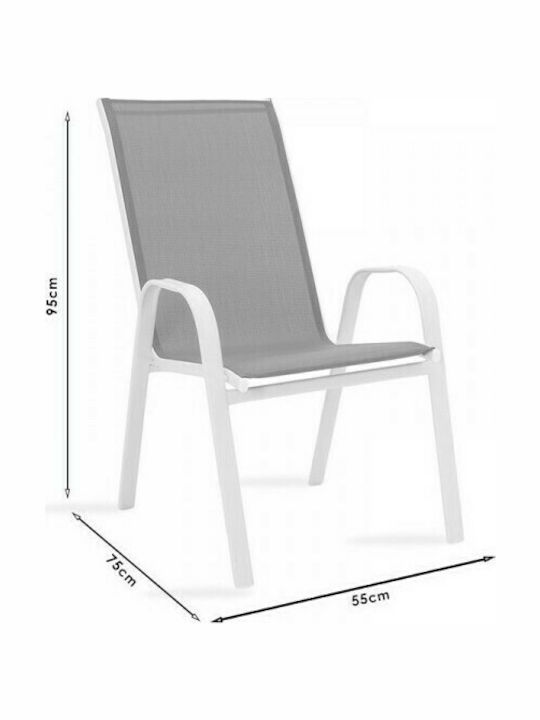 Dining Set for Small Outdoor Spaces Watson Calan 3 Pieces Brown