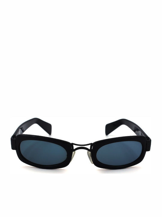 Vogue Unisex Sunglasses with Black Plastic Frame and Blue Lens VO3252S 520