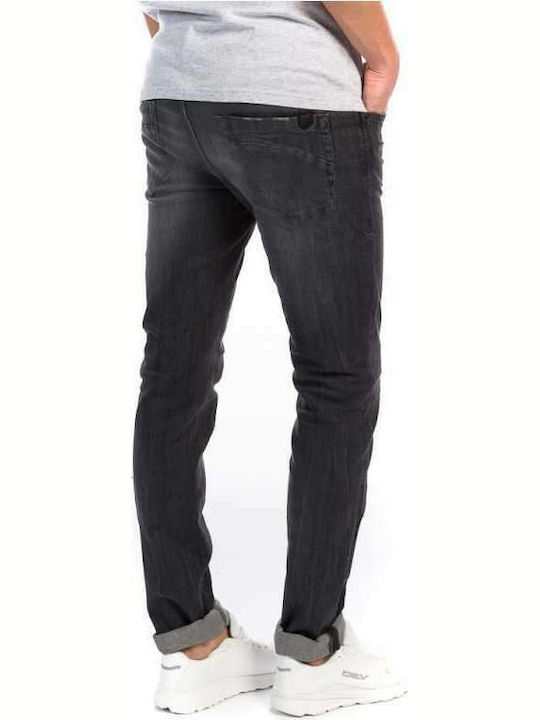 Devergo Men's Jeans Pants in Slim Fit Grey