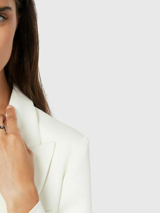 Emporio Armani Γυναικείο Δαχτυλίδι από Ατσάλι Επιχρυσωμένο