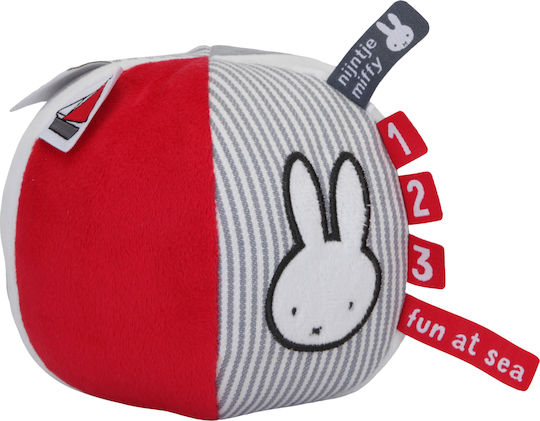 Baby Oliver Ball Miffy Fun At Sea Plush Ball made of Fabric for 0++ Months