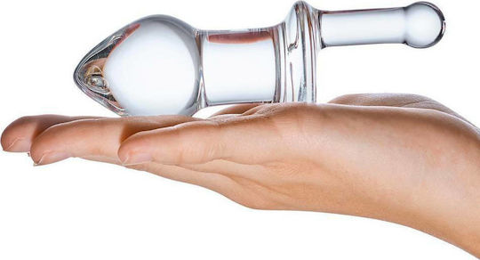 Glas Juicer Anal Plug Transparent 12.7cm