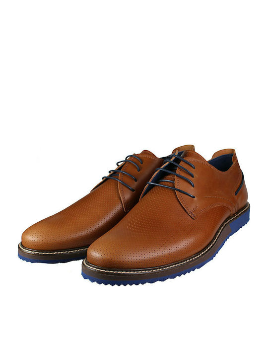 Leder Herren Freizeitschuhe Tabac Braun