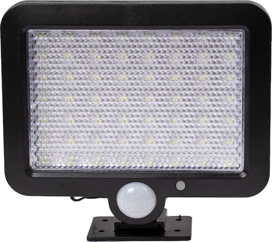 GloboStar Waterproof Solar LED Flood Light 20W Cold White 6000K with Motion Sensor and Photocell IP65