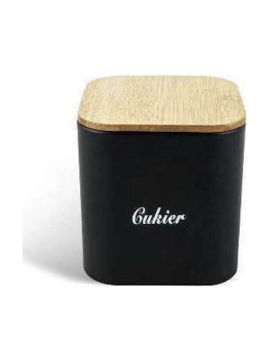 Edenberg Brotkasten mit Deckel Inox Schwarz