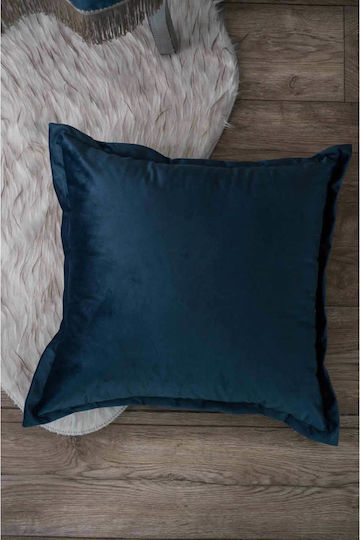 Teoran Калъф За Възглавница Velvet 04 Петролнo 45x45см