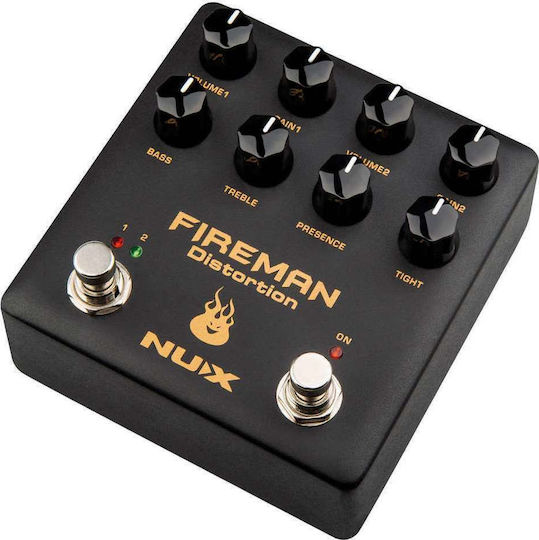 NUX Fireman NDS-5 Pedale Wirkung Verzerrung E-Gitarre