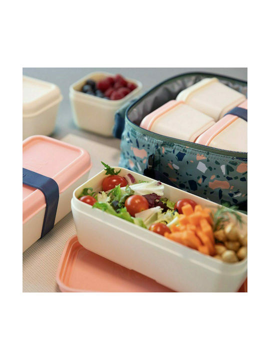 Milan Microwave Plastic Lunch Box Green 750ml