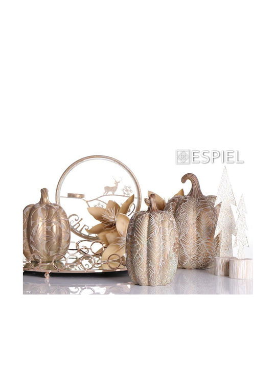 Decorațiune de Crăciun Lemn Braduleț 20cm. Bej