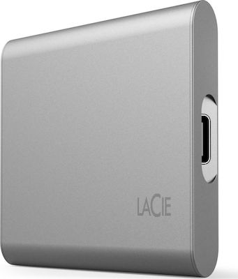 Lacie Portable SSD v2 USB-C Externe SSD 1TB 2.5" Silber