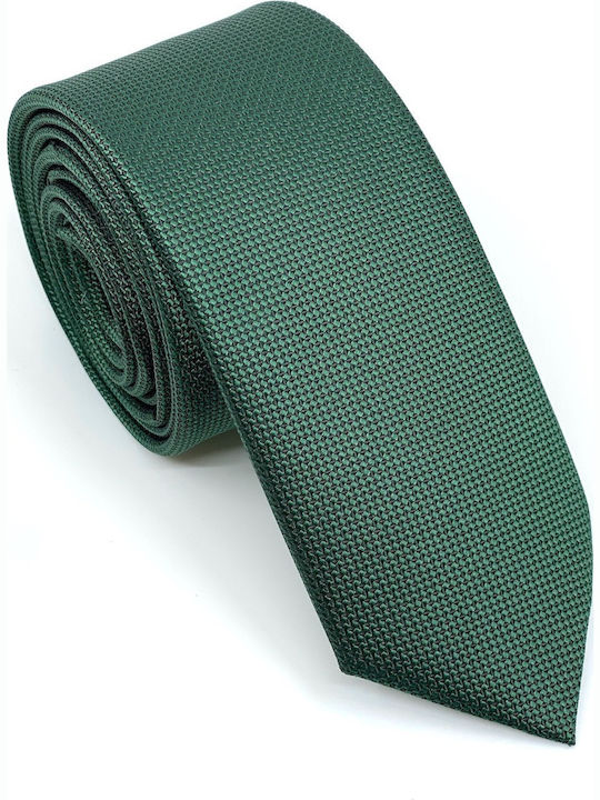 Legend Accessories Men's Tie Set Synthetic Monochrome Dark Green