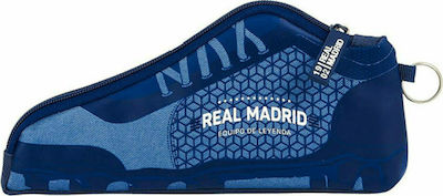 Diakakis Real Madrid Pencil Case with 1 Compartment Blue