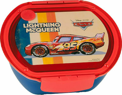 Gim Cars Kids Lunch Stainless Steel Box Multicolour L16.5xW15xH6.5cm