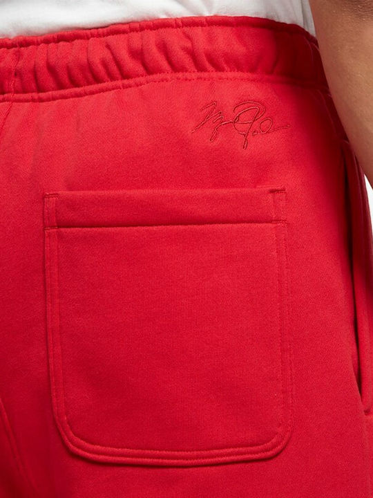 Sweatpants with Elastic Red