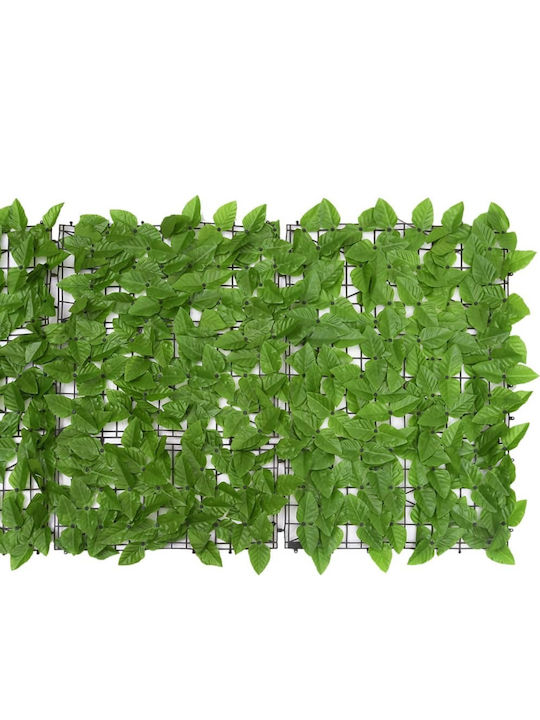 vidaXL Artificial Foliage in Roll with Green Leaves 4m x 75cm
