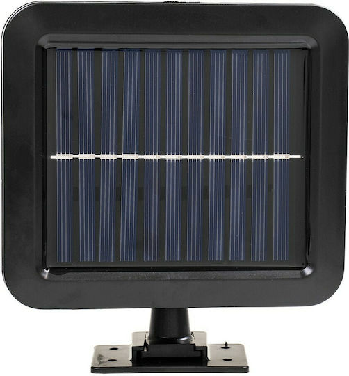 GloboStar Στεγανός Ηλιακός Προβολέας LED 10W Ψυχρό Λευκό 6000K με Αισθητήρα Κίνησης και Φωτοκύτταρο IP65