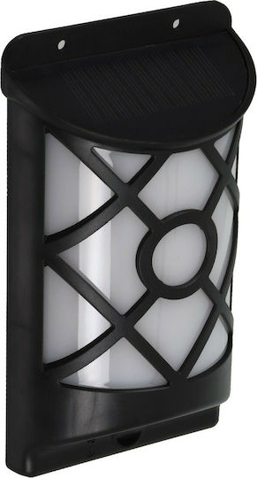 GloboStar Wall Mounted Solar Light Traffic light 3W 90lm Warm White with Motion Sensor and Photocell IP65