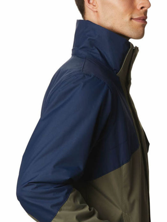 Bugaboo II 3 in 1 Winter Jacket Waterproof Olive Green