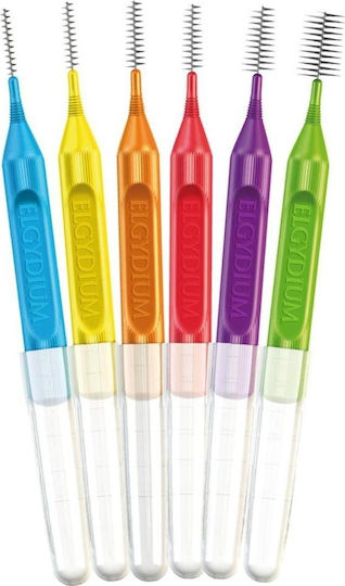 Elgydium Clinic Mono Compact Interdental Brushes 0.6mm Orange 4pcs