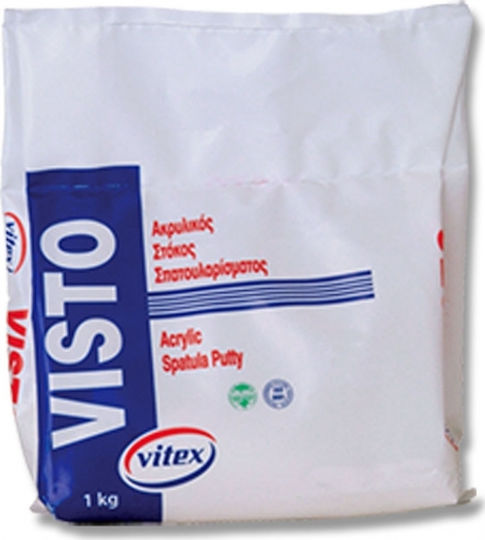 Vitex Visto General-Purpose Putty Filler Acrylic / Water Σπατουλαρίσματος White 5kg