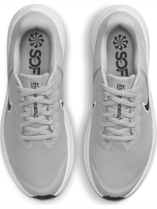 Star Runner Star Runner 3 Kids Sports Shoes Running with Laces Lt Smoke Grey / Black / Smoke Grey