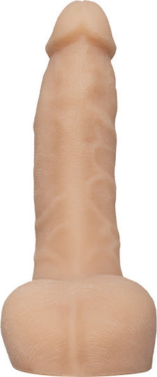 Doc Johnson Signature Cocks Lulu of Leolulu Ultraskyn Vac-U-Lock Realistic Dildo with Balls and Suction Cup Vanilla 20cm