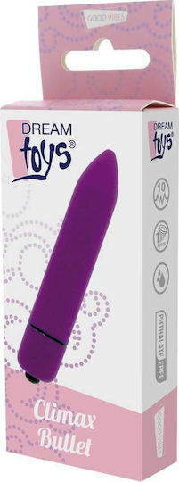 Dream Toys Vibes Of Love 10 Speed Climax Bullet Vibrator Geschoss 8.5cm Purple