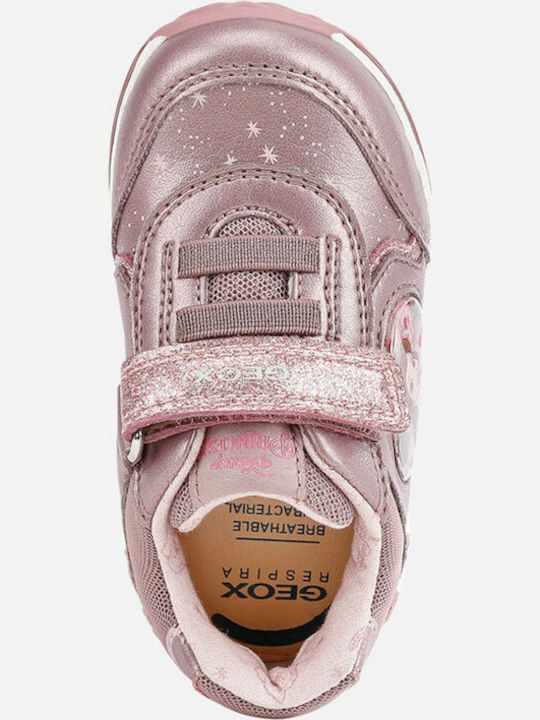 Todo G B Παιδικά Sneakers Ανατομικά με Σκρατς Ροζ
